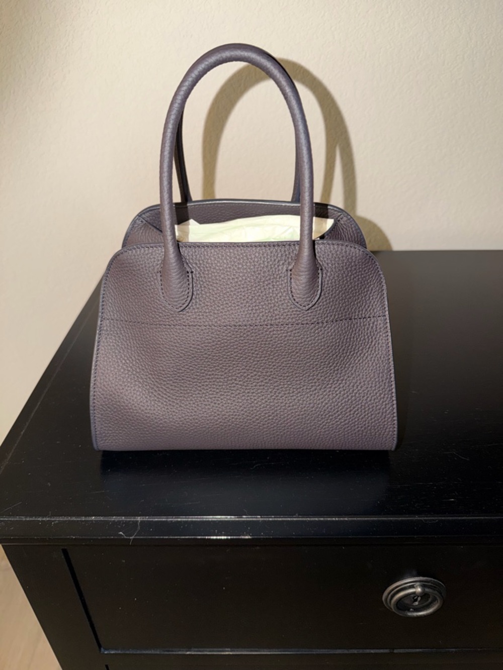 The Row Soft Margaux 10 Bag in Midnight 
(Brand New) - Picture 2 of 10